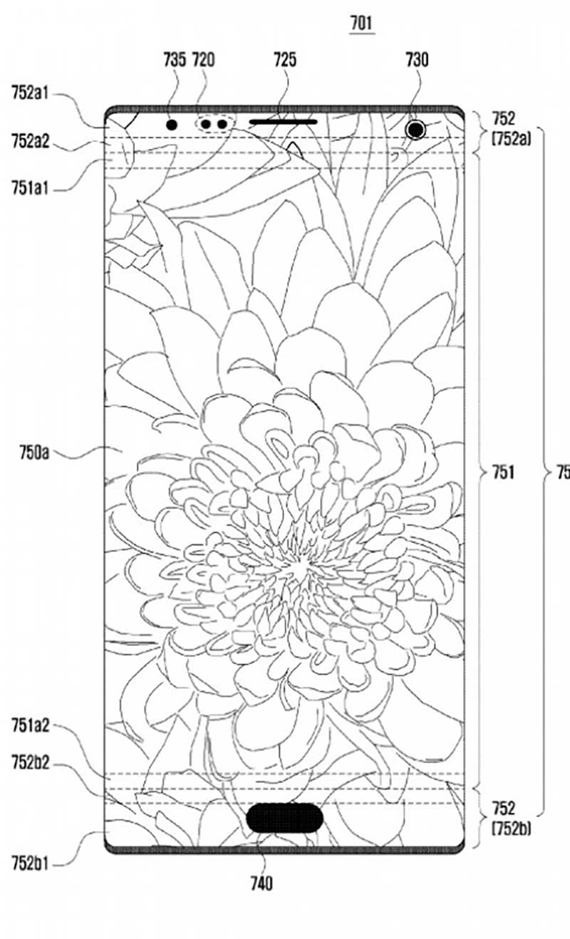 دوربین های سلفی آینده درون نمایشگر جاسازی میشوند