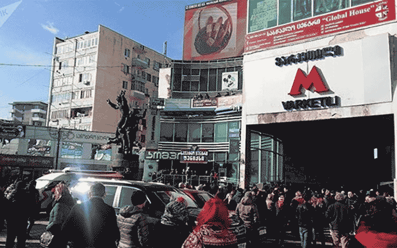 11 کشته در حادثه متروی گرجستان