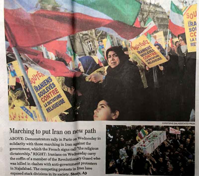 تصاویر جعلیِ باکیفیت از اعتراضهای اخیر ایران!