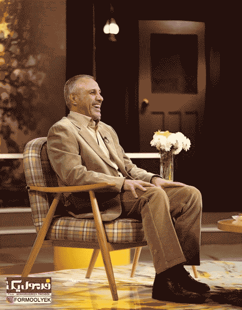 تولد عموی فیتیلهای در تلویزیون با کیک و ساندویچ!+ عکس