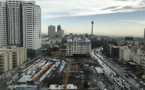 تصاویر دیدنی از نمای زمستانی امروز شهر تهران