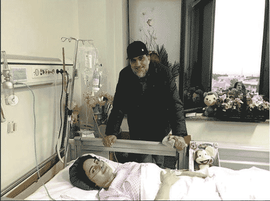 شاکردوست از روزهای سخت بیمارستان گفت