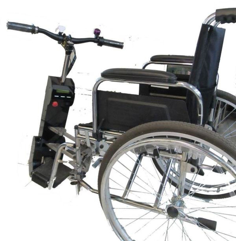 کِشنده برقی ولیچر ساخته شد/ تبدیل ویلچر معمولی به برقی