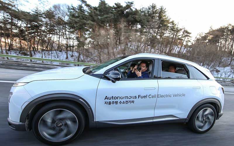 نسخه خودران هیوندای نکسو با موفقیت آزمایش شد