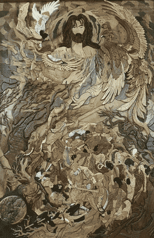 تابلوهای یک هنرمند سرقت شد