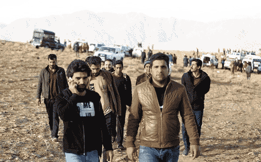 حضور سلفیبگیران در منطقه سقوط هواپیما