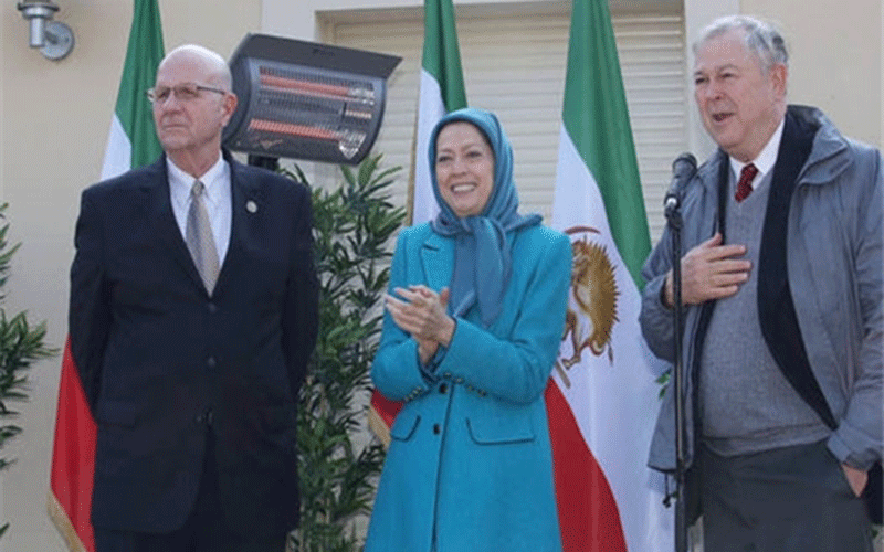 رایزنی ۲ نماینده کنگره آمریکا با سرکرده منافقین برای همکاری علیه ایران