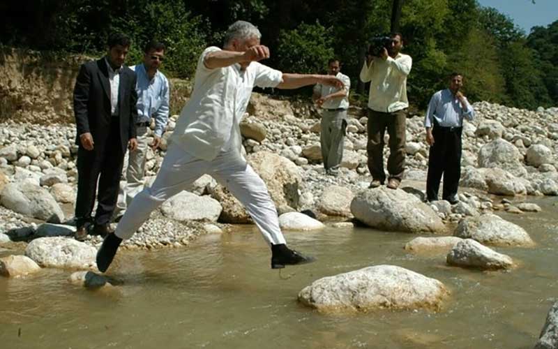 عکس دیدنی و منتشر نشده از آمادگی جسمی آیتالله هاشمی رفسنجانی