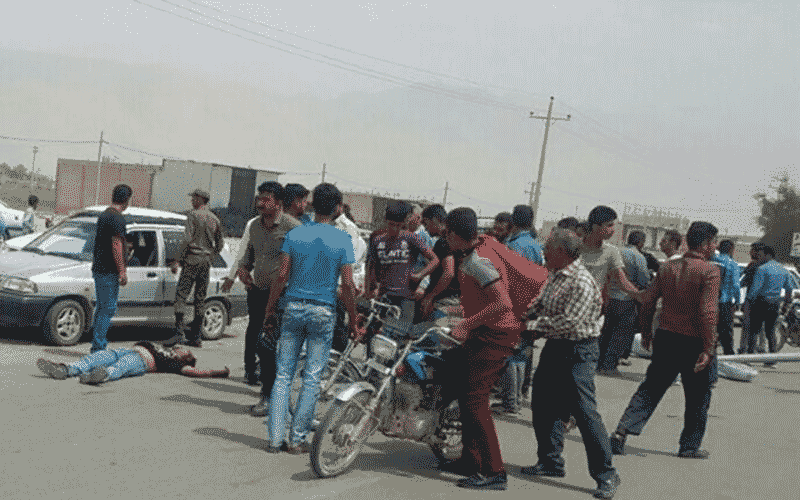یک کشته و یک مجروح براثر ورزش باد شدیدی در داراب