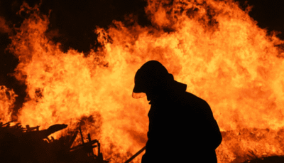 آتش سوزی در یک باشگاه بدنسازی در بندرعباس