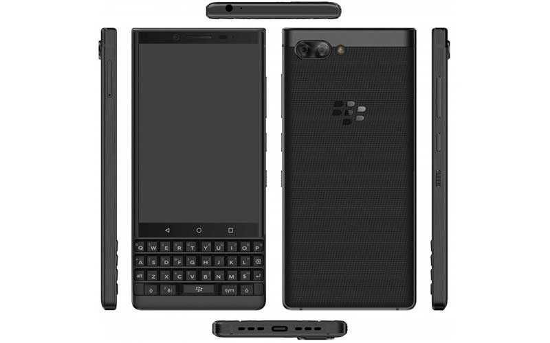 تصویر بلک بری آتِن با دو دوربین و کیبورد کامل QWERTY فاش شد