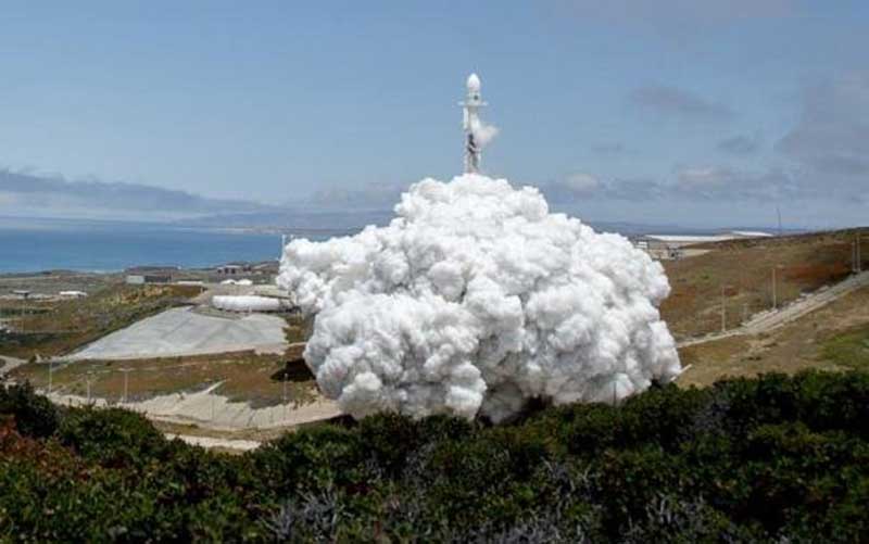 تصویر سوختن دوربین ناسا هنگام پرتاب موشک به فضا