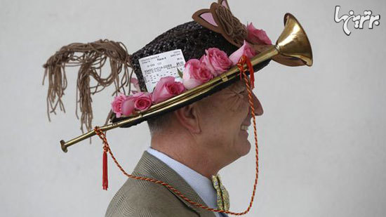 عجیبترین کلاهها در مراسم اسبدوانی کنتاکی ۲۰۱۸