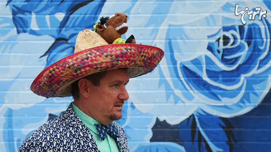 عجیبترین کلاهها در مراسم اسبدوانی کنتاکی ۲۰۱۸