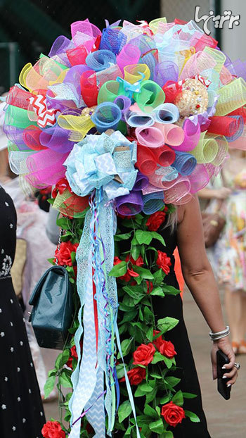 عجیبترین کلاهها در مراسم اسبدوانی کنتاکی ۲۰۱۸