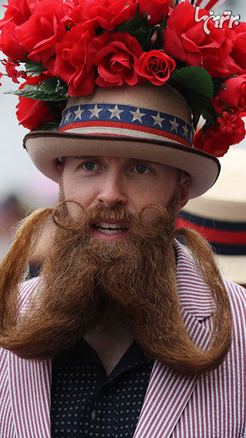 عجیبترین کلاهها در مراسم اسبدوانی کنتاکی ۲۰۱۸