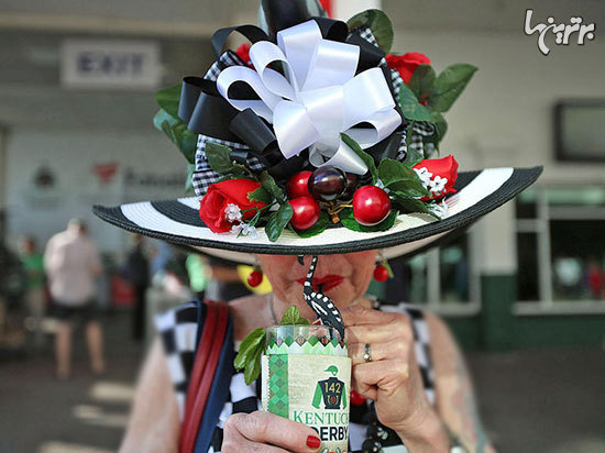 عجیبترین کلاهها در مراسم اسبدوانی کنتاکی ۲۰۱۸