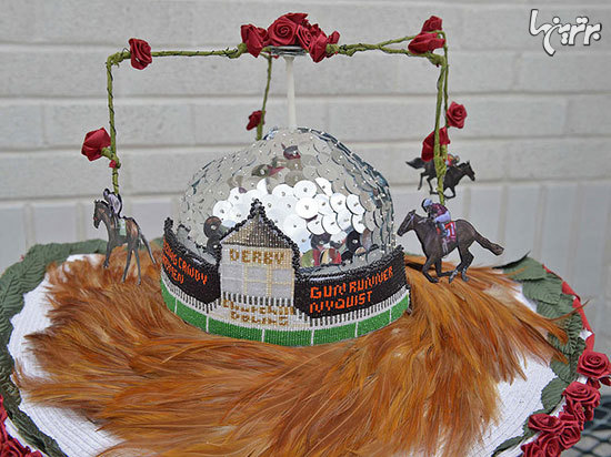 عجیبترین کلاهها در مراسم اسبدوانی کنتاکی ۲۰۱۸