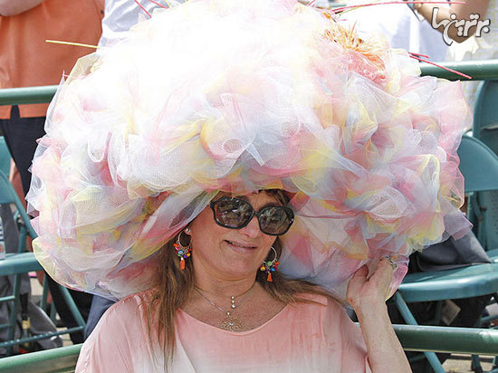 عجیبترین کلاهها در مراسم اسبدوانی کنتاکی ۲۰۱۸