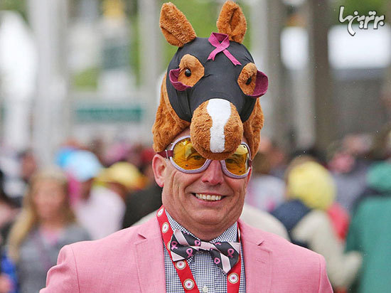 عجیبترین کلاهها در مراسم اسبدوانی کنتاکی ۲۰۱۸