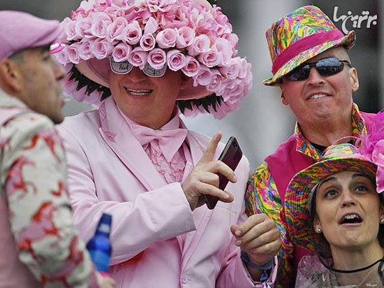 عجیبترین کلاهها در مراسم اسبدوانی کنتاکی ۲۰۱۸