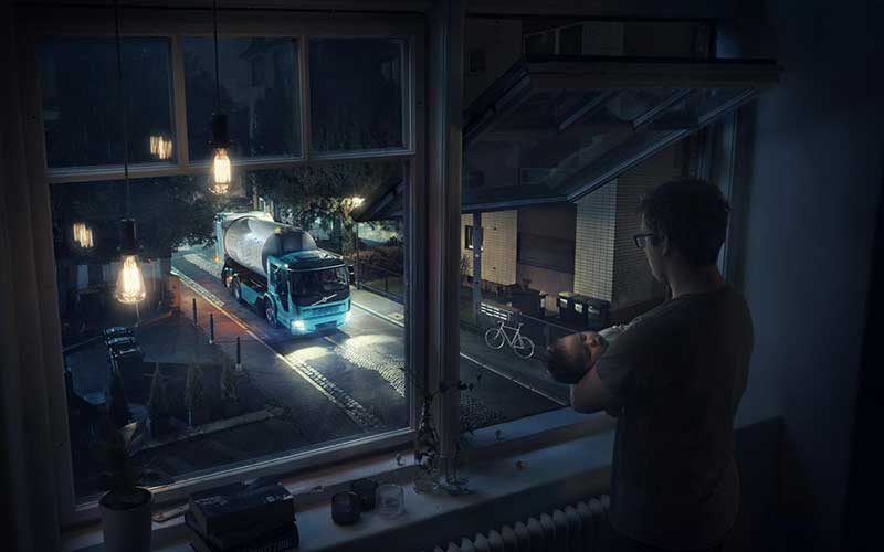 دومین کامیون تمام الکتریکی ولوو معرفی شد