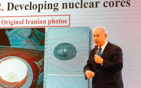 نمایش مضحک نتانیاهو علیه برجام