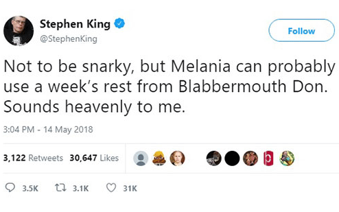 جنجال نویسنده معروف و همسر ترامپ!