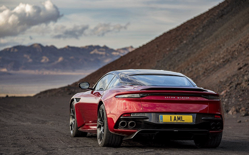 خودروی لوکس استون مارتین با الهام از فیلمهای جیمزباند