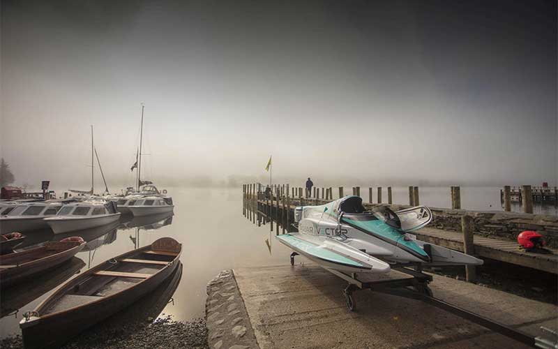 «جگوار» بر روی آب هم رکورد شکست!