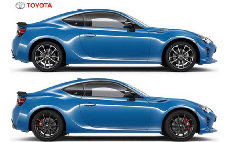 عرضه نسخه جدید تویوتا GT86 مدل 2018