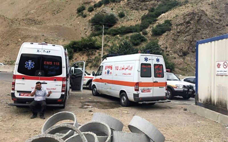 رانش زمین در فشم، یک مصدوم به جا گذشت