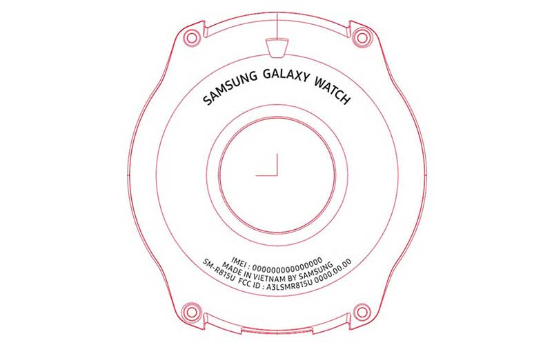 گلکسی واچ از نمایشگری ۱.۱۹ اینچی به قطر ۳۰.۲ میلی متر بهره می برد