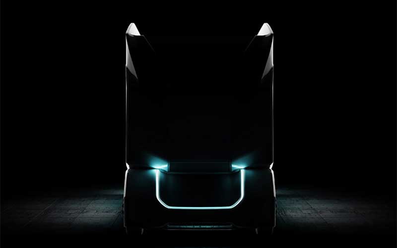 اولین کامیون تمام برقی و خودران، با کاربرد صنعتی رونمایی شد