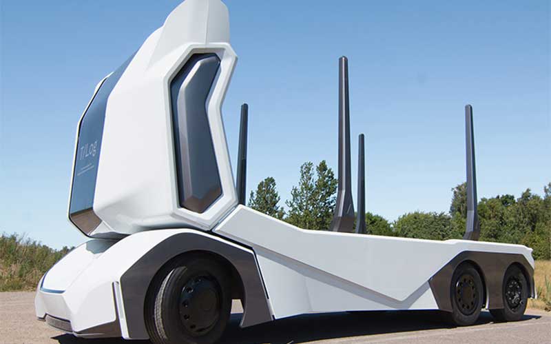 اولین کامیون تمام برقی و خودران، با کاربرد صنعتی رونمایی شد