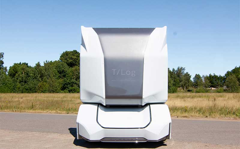 اولین کامیون تمام برقی و خودران، با کاربرد صنعتی رونمایی شد