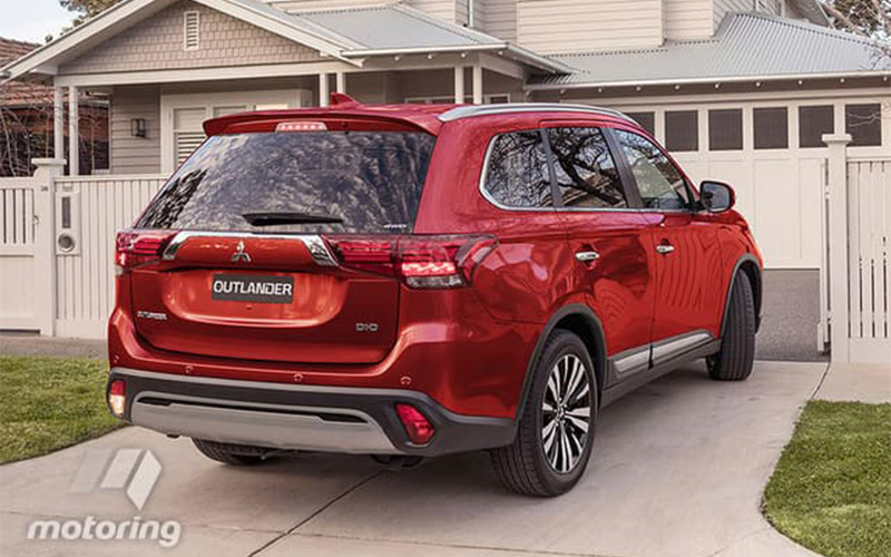 معرفی میتسوبیشی فیس لیفت اوتلندر 2019