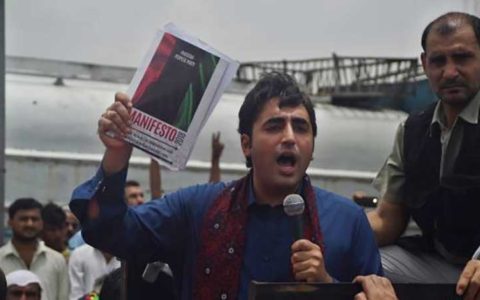 تصاویر : ورود پسر بی‌نظیر بوتو به کارزار انتخابات