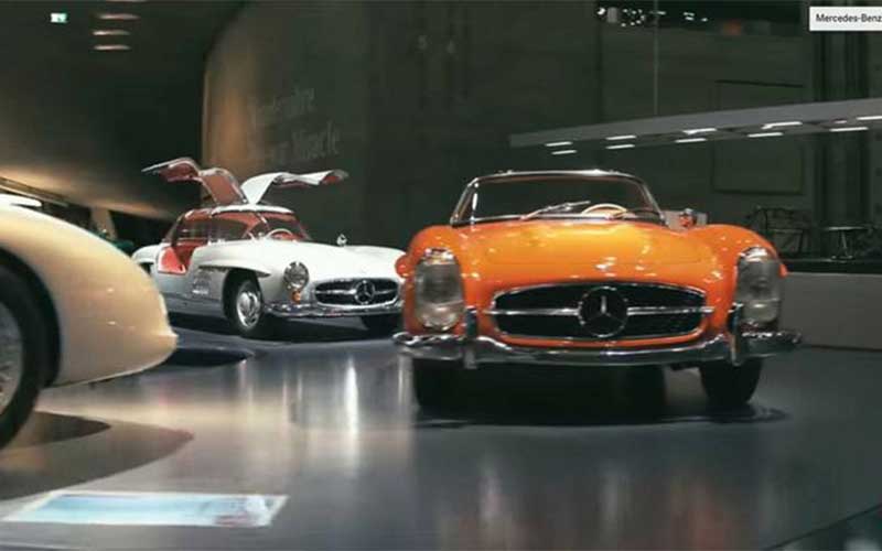 موزه بی نظیر مرسدس بنز