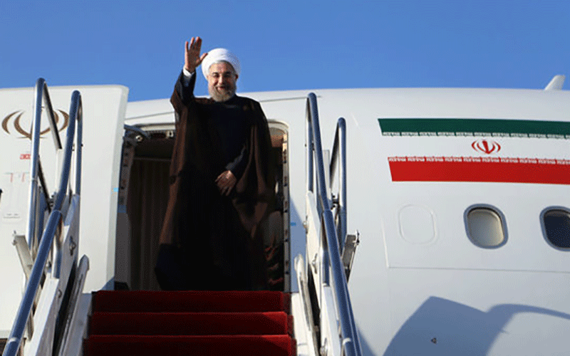 «روحانی» تهران را به مقصد برن ترک کرد
