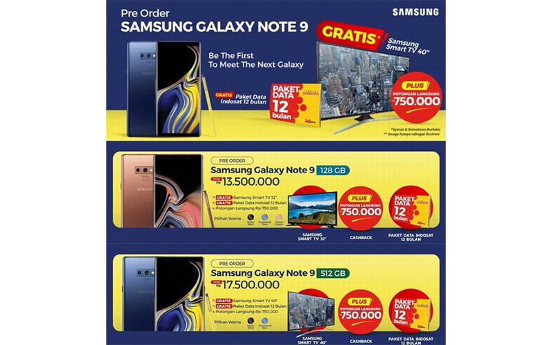 تازهترین افشاگری درباره قیمت گلکسی نوت 9 و رنگهای قابل عرضهی آن