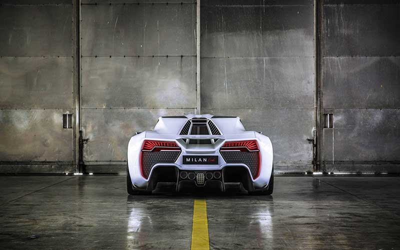 معرفی هایپرکار اتریشی میلان رد، رقیب جالب بوگاتی شیرون