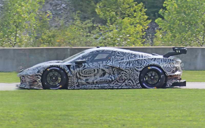 تصویر جدیدی از شورلت کوروت C8.R مسابقه ای درز کرد