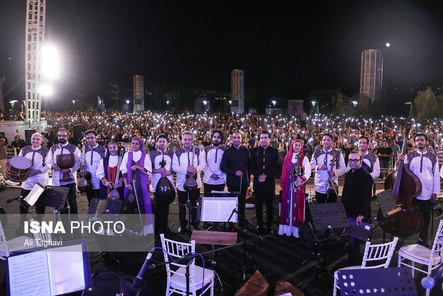 اولین کنسرت خیابانی در امنیت برگزار شد