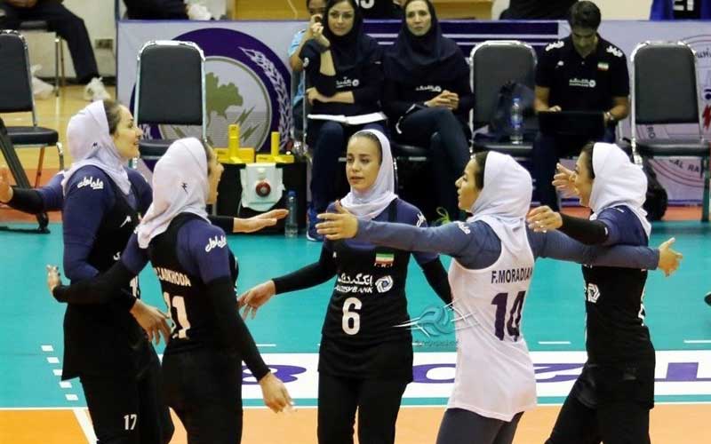 والیبال جام کنفدراسیونهای آسیا،پیروزی بانوان ایران مقابل استرالیا در سومین بازی