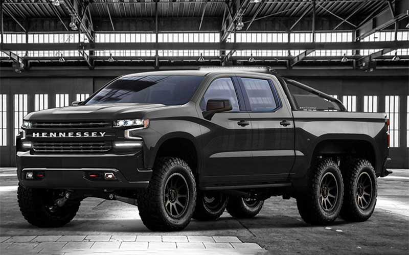 وانت ۶ چرخ شورولت سیلورادو هنسی رونمایی شد