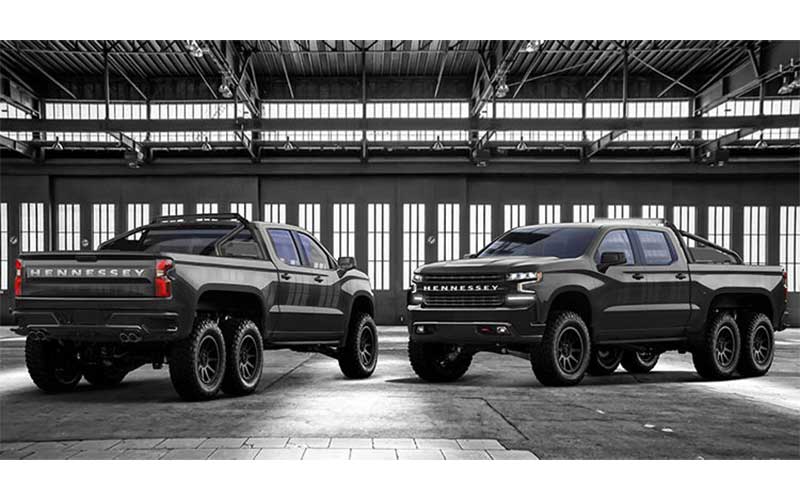 وانت ۶ چرخ شورولت سیلورادو هنسی رونمایی شد