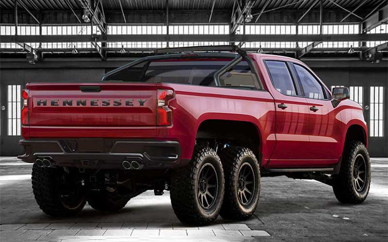 وانت ۶ چرخ شورولت سیلورادو هنسی رونمایی شد