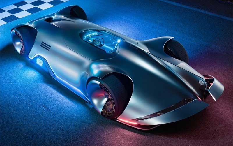 معرفی خودروی تمام برقی مسابقه ای مرسدس بنز : EQ Silver Arrow