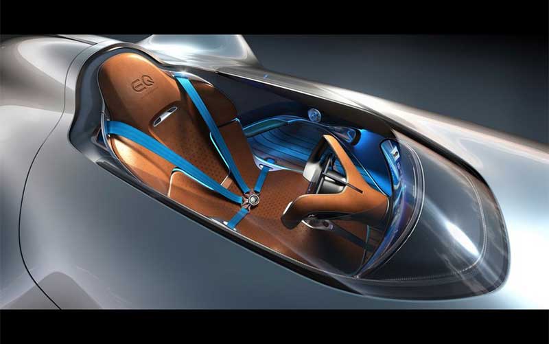 معرفی خودروی تمام برقی مسابقه ای مرسدس بنز : EQ Silver Arrow